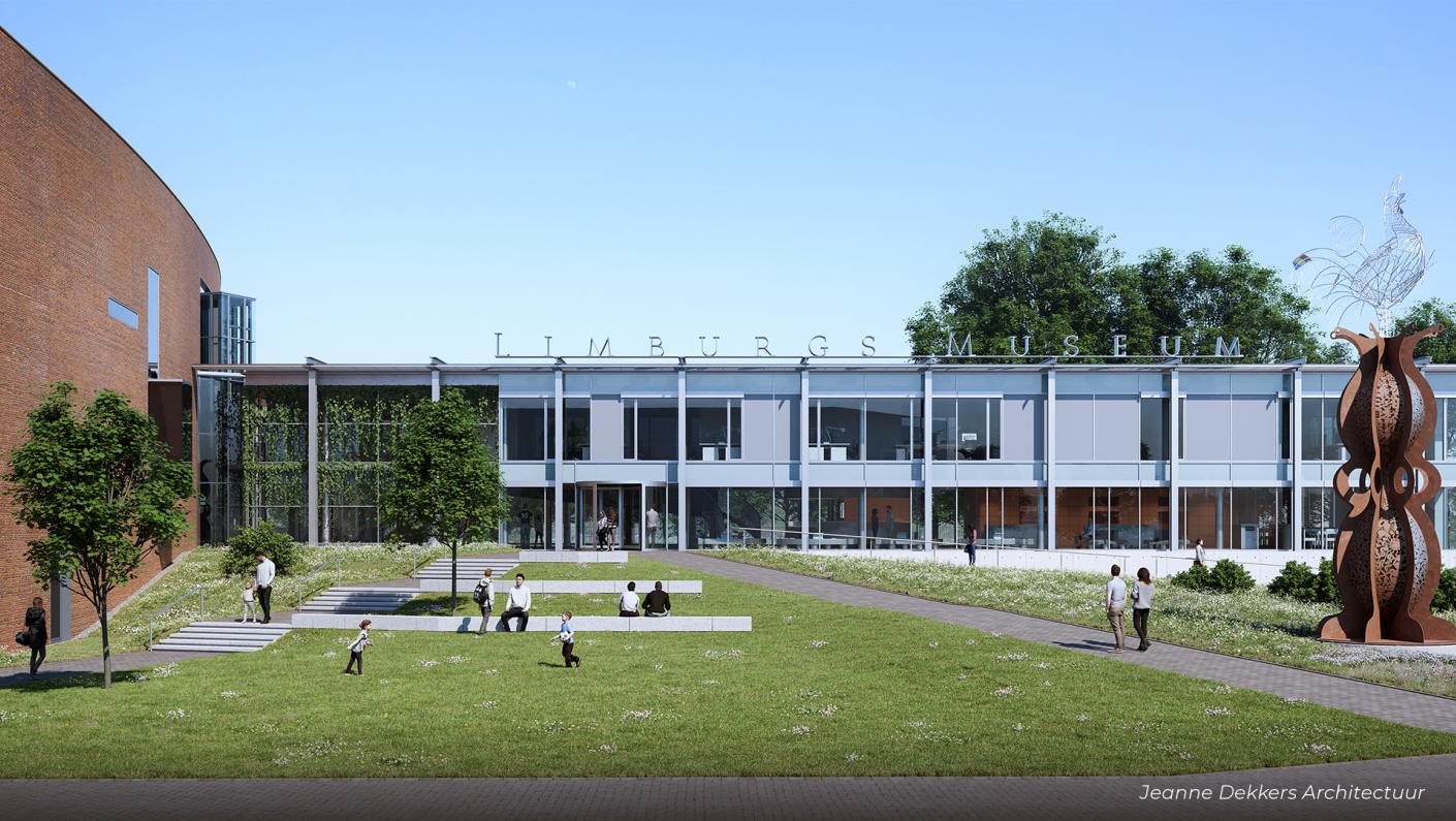 Limburg museum photographed from the outside | Seacon Blue | Seacon Logistics