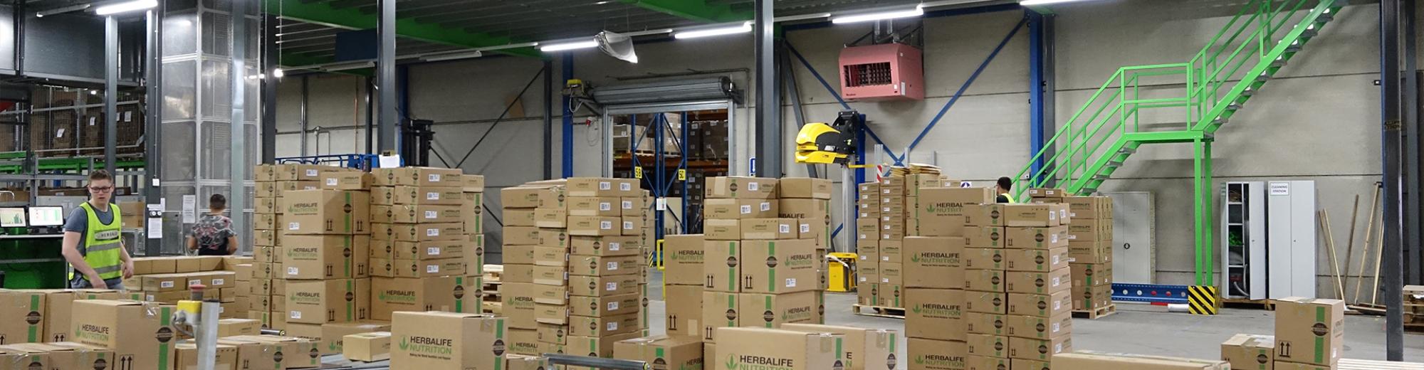 Transportation of Herbalife Nutrition products | Seacon Logistics