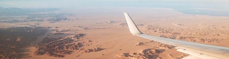 Landing aircraft on African runway - Transport Africa | Seacon Logistics